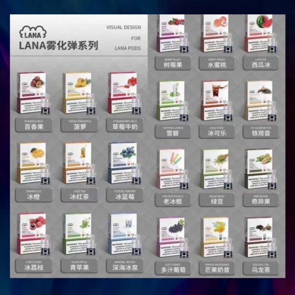 【C倉庫】LANA拉拉一代糖果煙彈