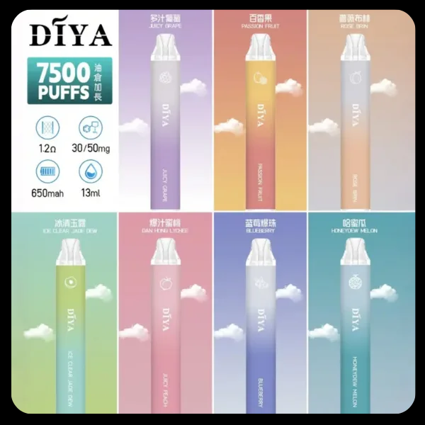 【S倉庫】叮亞DIYA拋棄式7500口